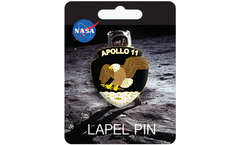 NASA Apollo 11 Design Lapel Pin
