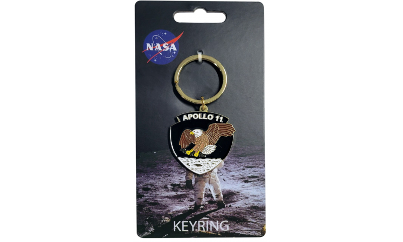 NASA Apollo 11 Design Keyring