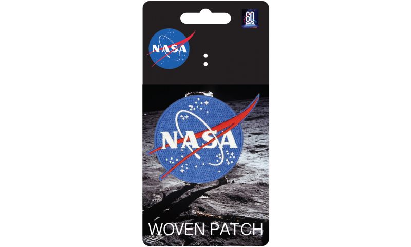 NASA Logo Iron On Woven Patch