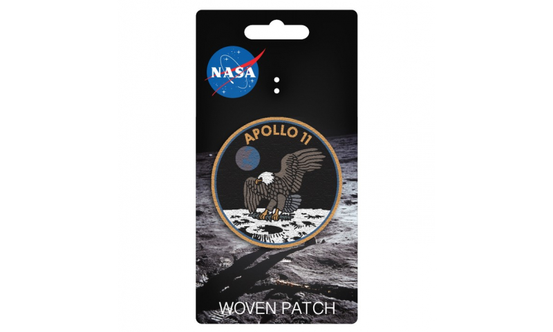 NASA Apollo 11 Design Iron On Woven Patch