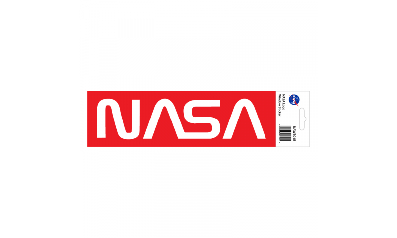 NASA Sticker Retro Logo