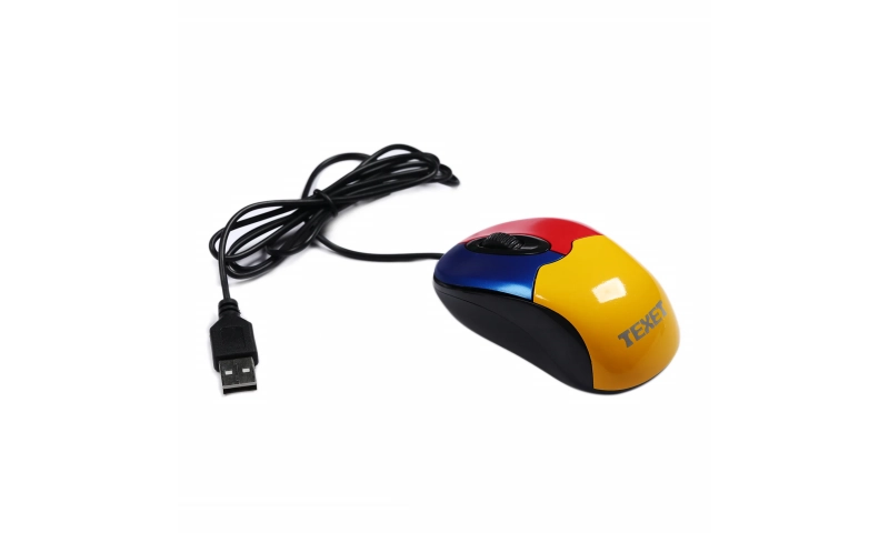 Texet 3 Button, USB, Wired Mouse, Boxed Buy 1 Get 1 Free