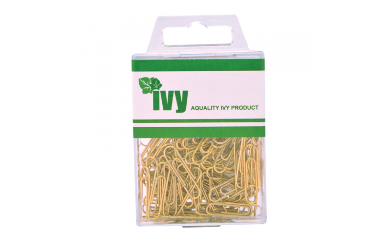 IVY Hang Tidy Box Paper Clip Brassed 25mm, 100pcs