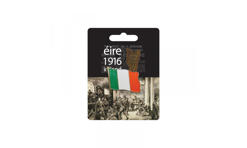 Proclamation Irish Flag Lapel Pin on Headercard
