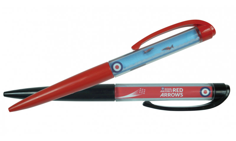 Red Arrows Floating Action Ballpen in Counter Display