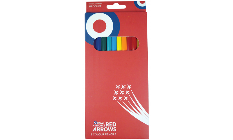 Red Arrows 12 Pack Colour Pencils