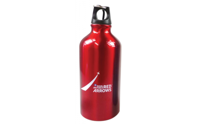 Red Arrows Aluminium Drinking Flask & Carabiner 550ml