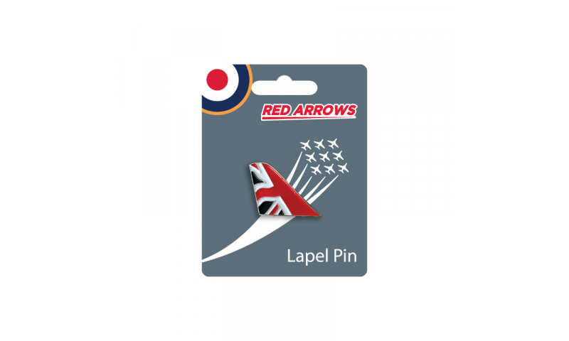 Red Arrows Metal Enamel Lapel Pin Tail Fin