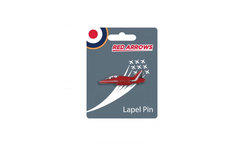 Red Arrows Metal Enamel Lapel Pin Hawk
