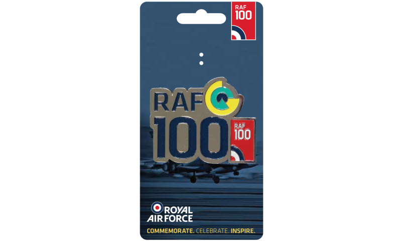 RAF 100 Metal Enamel Magnet RAF100 Logo