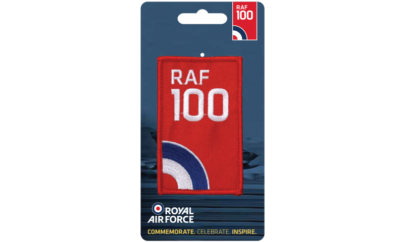 RAF 100 Embroidered Patch RAF100 Banner