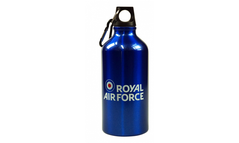 RAF Aluminium Drinking Flask with carabiner 500ml