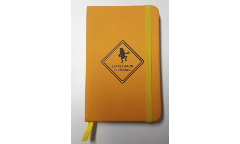 Roadsign Pocket Velvet Notebook with Elastic
