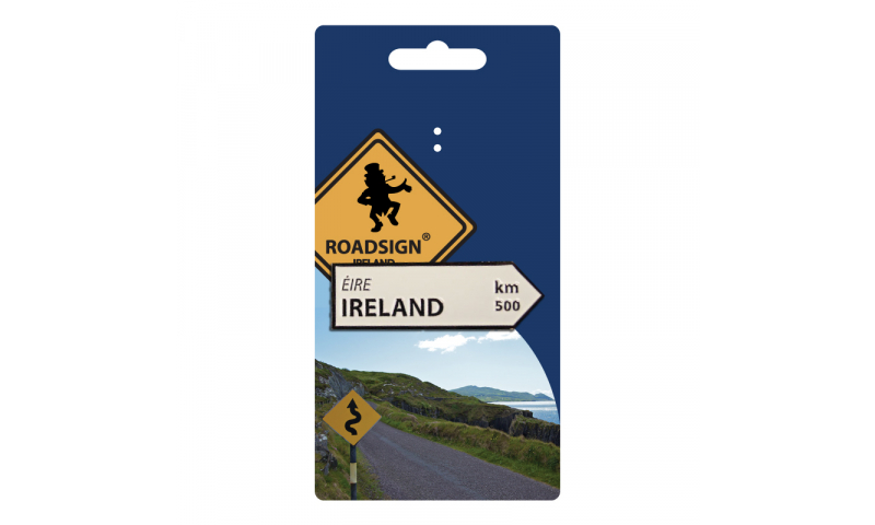 Roadsign Metal Magnet ( Add County / Town Name )