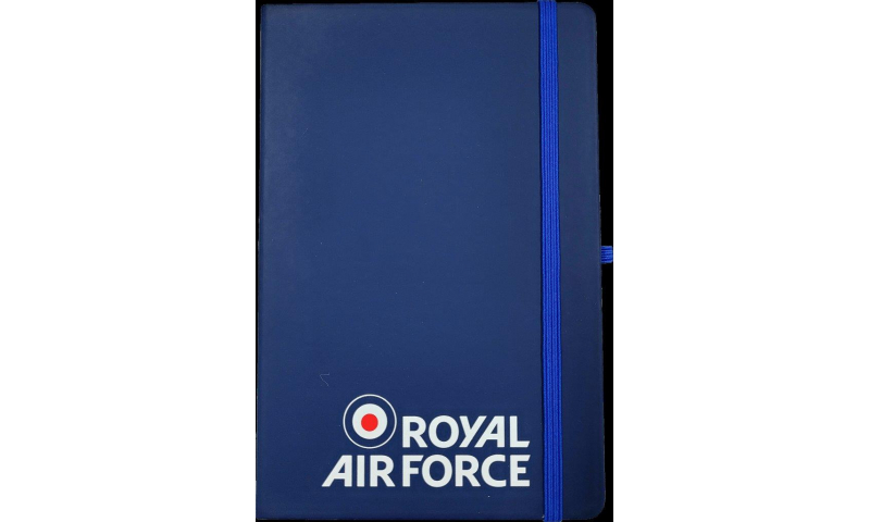 Royal Airforce A5 Soft Touch Notebook with Strap