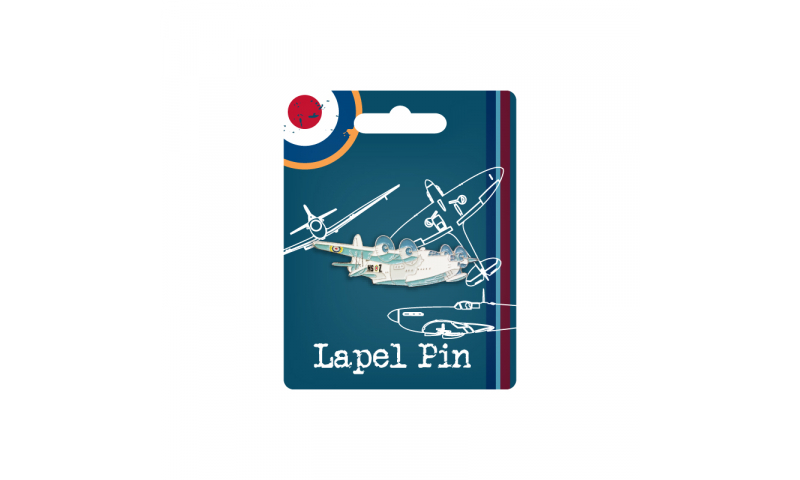 RAF Vintage Sunderland Lapel Pin
