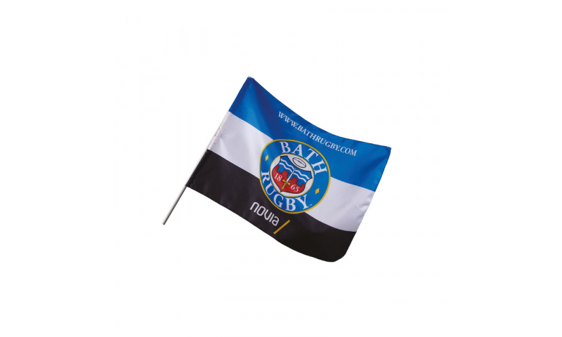 Hand Held Supporter Flag, 40x30cm, with Window clip, Fully Bespoke Design