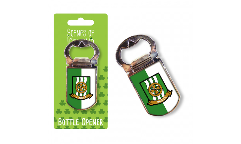 Limerick Bottle Opener - Crest Design