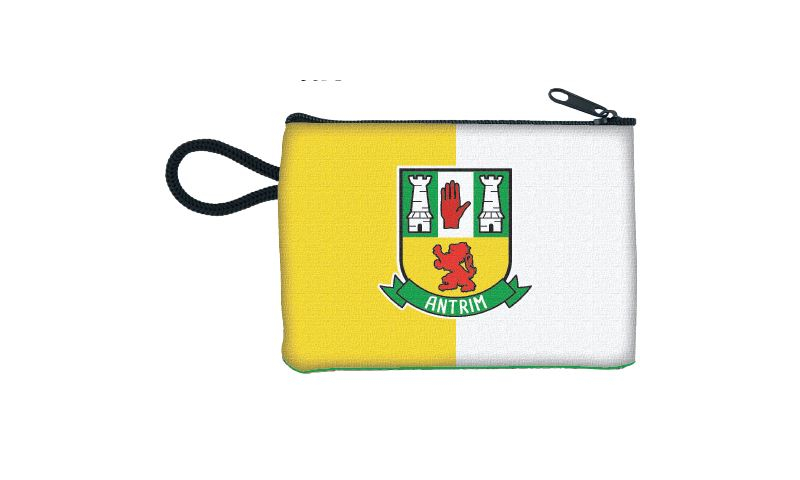 Purse Double Sided Design - Antrim County Crest