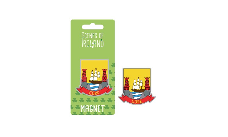 Cork County Crest Magnet