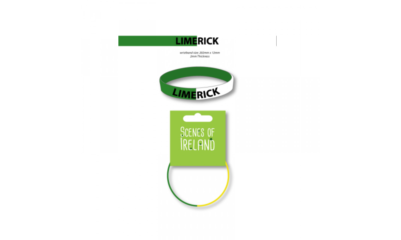 Limerick County Rubber Wristband