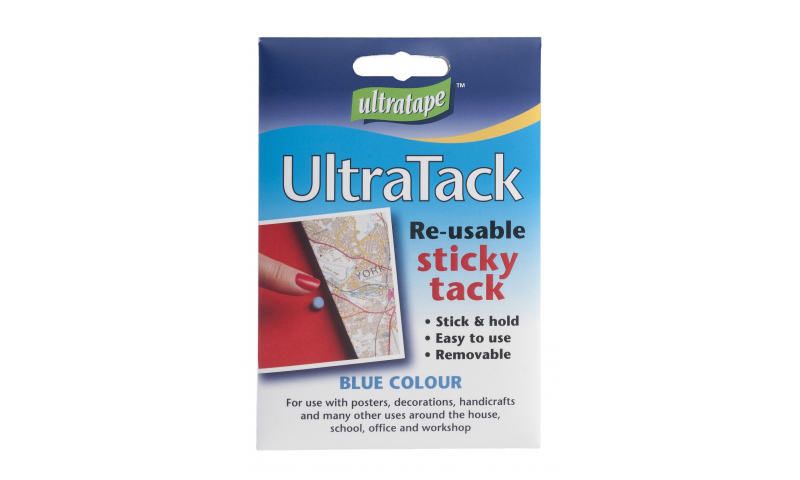 Ultratape Ultra Tack, Blue Sticky Tack.
