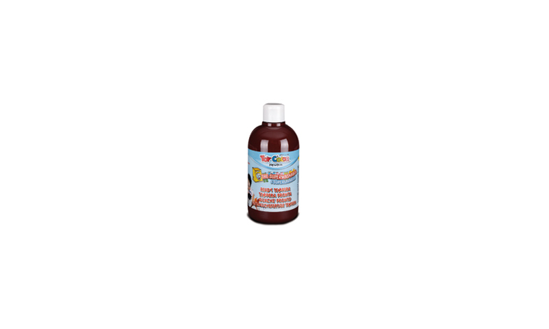 Toycolor Superwashable Tempera 500ml, Brown. (New Lower Price for 2021)