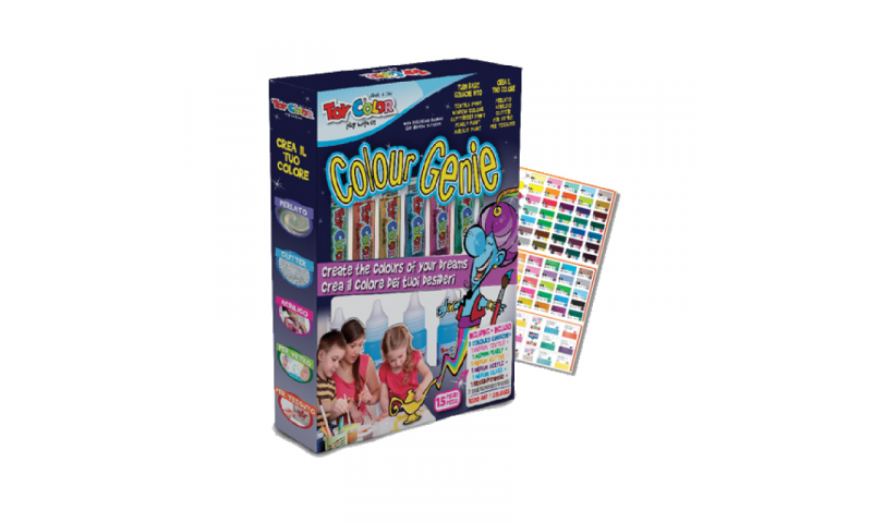Toycolor Colour Genie 15pc Painting & Medium Mixing Starter Kit