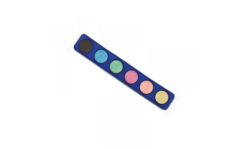 Toycolor Mini Watercolours set of 6 Pearly Tempera. (New Lower Price for 2021)