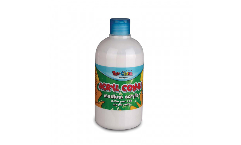 Toycolor Superwashable Acrylic Combi Mixable Medium, 500ml. (New Lower Price for 2021)