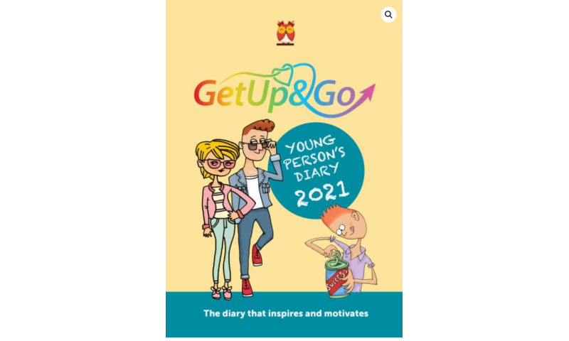 Get Up & Go A5 Softcover "Young Persons" Diary 2022